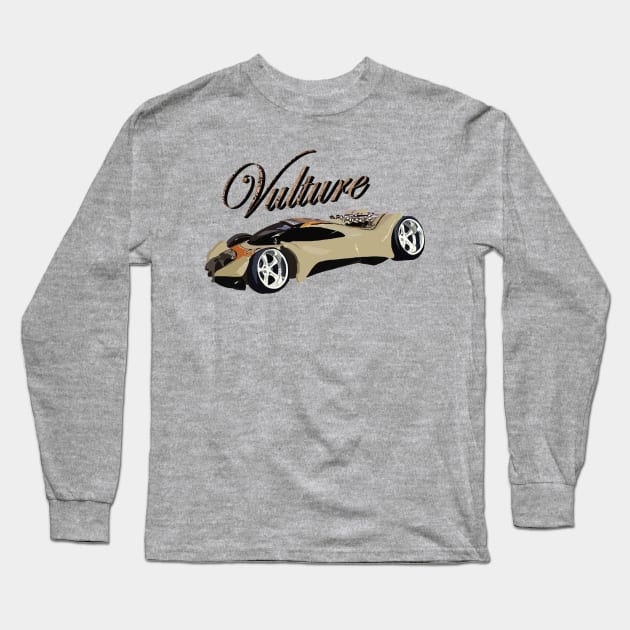 Hot Wheels Vulture Long Sleeve T-Shirt by oldschool_pontiac